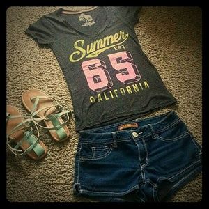 Fifth Sun top& 2 BWU Shorts
