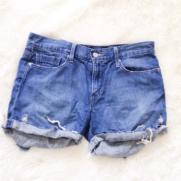 Levi's Denim - Levi's Distressed Jean Shorts