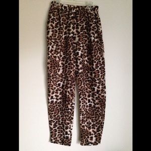 Windsor Leopard Print Harem Pant