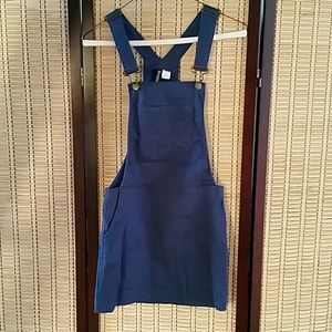 Divided by H&M Blue overall dress