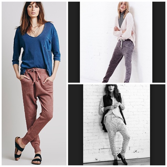 Free People NWT Print Joggers Culottes - Picture 3 of 4