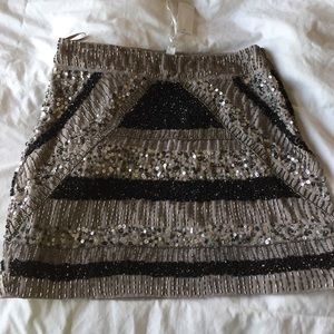 NWT sequin skirt