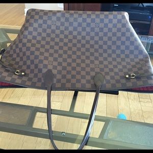 Authentic Louis Vuitton Damier Ebene Neverfull GM