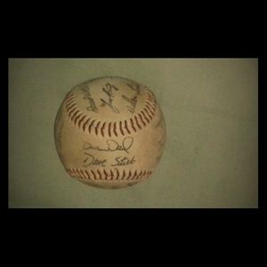Signed by 23 New York Yankees