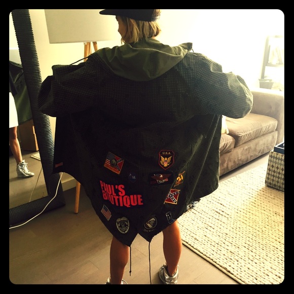 Super hip Paul's Boutique light camo urban jacket