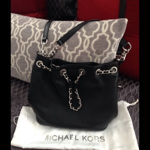Authentic Michael Kors leather purse