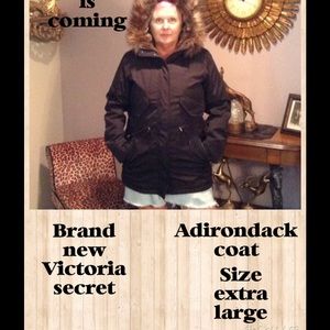 Victors Secret Adirondack Coat. Brand New