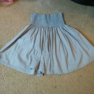 High waisted skirt