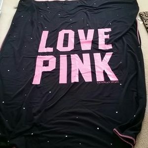 Victoria's Secret Pink Throw Blanket