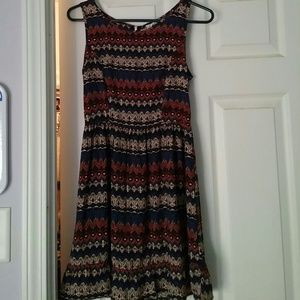 Tribal pattern dress
