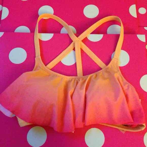 VS Pink *S* ombre swim top