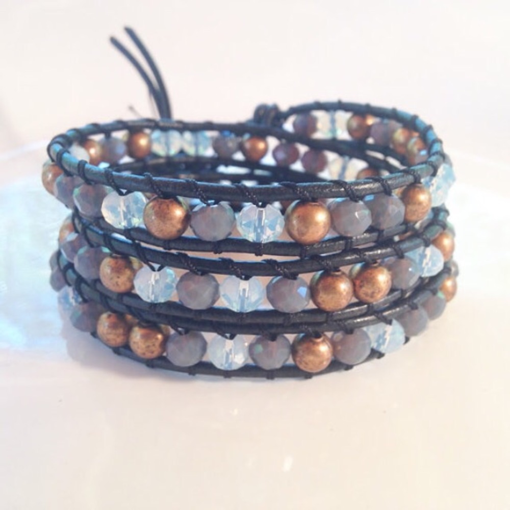 Triple wrap bracelet