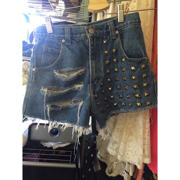 High waisted shorts