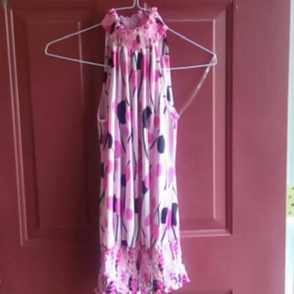 Pink mini dress or tunic