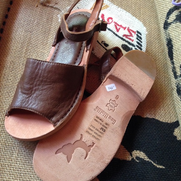 Leather strapped sandals