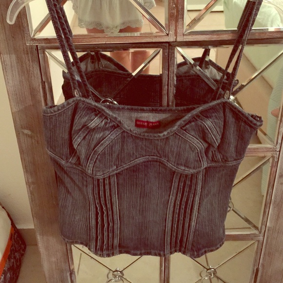 Guess jeans crop top