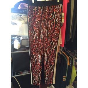 Leopard print pants