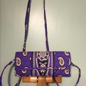 Vera Bradley Cross Body in Simply Violet.