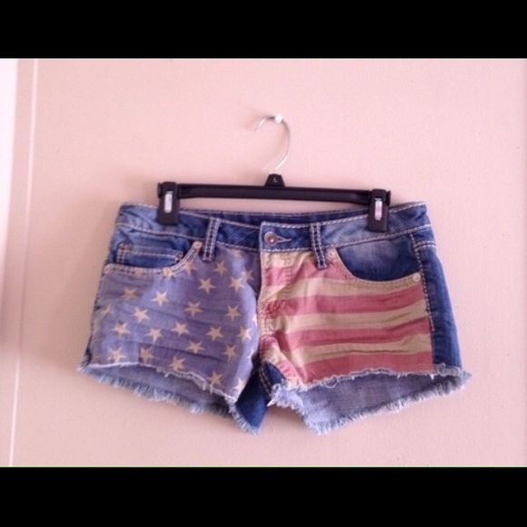 American Flag Shorts