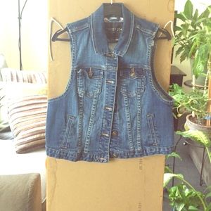 Forever 21+ denim vest