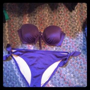 Purple knot Victoria's Secret Swimsuit Sm Med