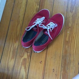 cute red keds