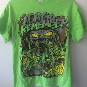 A Day To Remember Green Band Tee