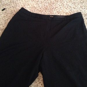 Black high waisted tuxedo pants
