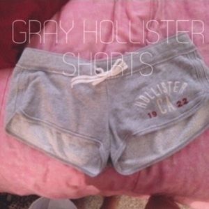 Gray Hollister shorts