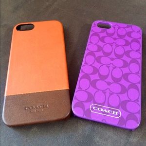 Coach iphone cases