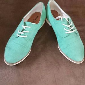 Teal Shoes
