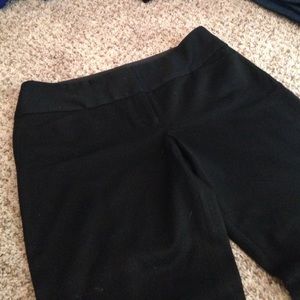 Black editor dress pants