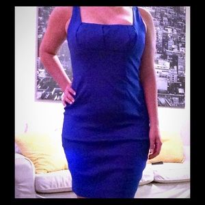 ELECTRIC Blue Calvin Klein Dress
