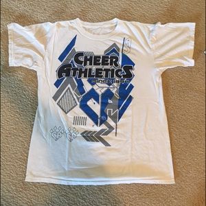 Cheer Athletics white tshirt