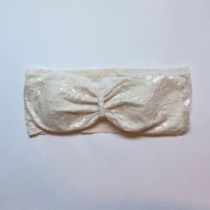 Cream Lace Bandeau