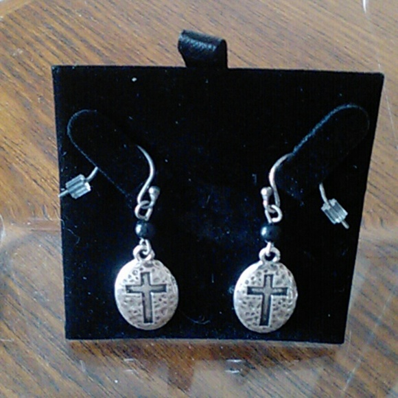Halle Joy Cross Earrings
