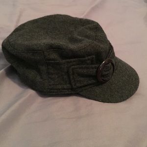 Dark grey hat by David and Young (D&Y)
