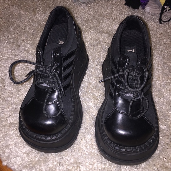 🔥sold on depop🔥 demonia stomp 08 platforms - Picture 3 of 4
