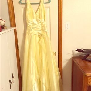 Masquerade brand prom dress.