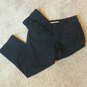 Ann Taylor Loft black capris!