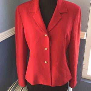 Red blazer