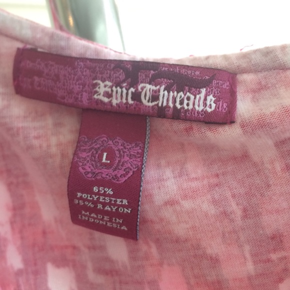 One-shoulder ruffle patterned tank - Picture 3 of 3