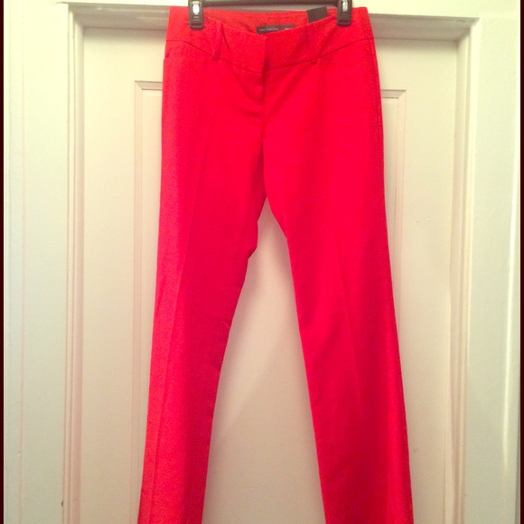 Size 4 red dress pants