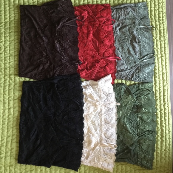 6 camis, all size med
