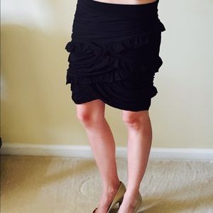 Leifsdottir Black Skirt - Anthropologie