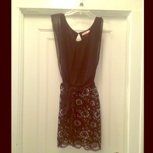 Candie's Dresses & Skirts - Cute black and silver party dress