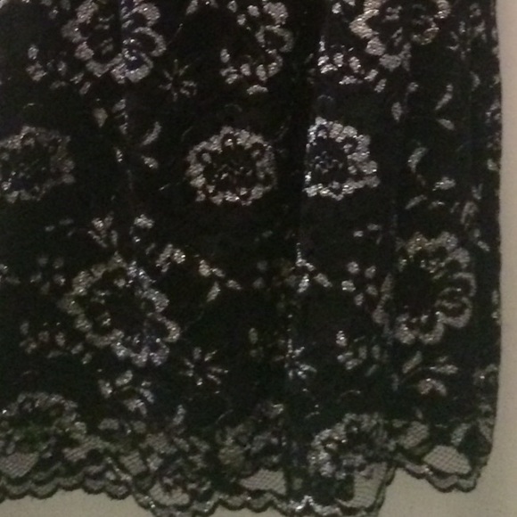 Cute black and silver party dress - Picture 3 of 4