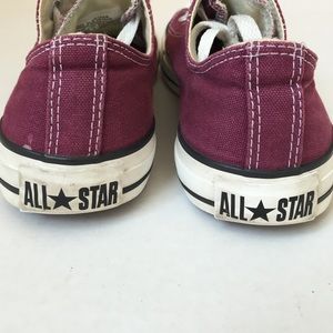 wine colored converse