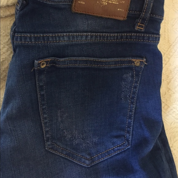 Zara distressed skinny ankle jeans - Picture 4 of 4