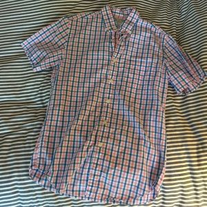J Crew men's short sleeve button down